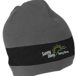 Fine Knit Single Stripe Beanie