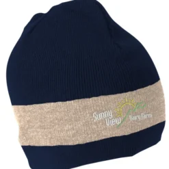 Fine Knit Single Stripe Beanie - 24 hr