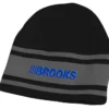 Fine Knit Three Stripe Beanie