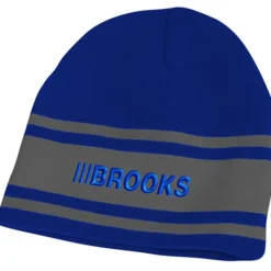 Fine Knit Three Stripe Beanie