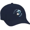 Five Panel Cap with Leatherette Backstrap - Embroidered