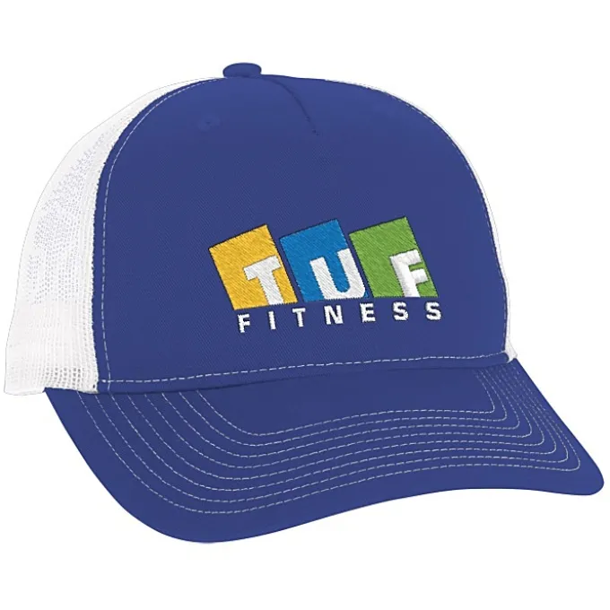 Five Panel Mesh Back Trucker Cap