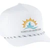 Five Panel Poly Rope Cap - Embroidered