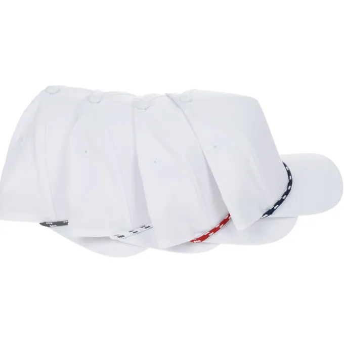 Five Panel Poly Rope Cap - Embroidered