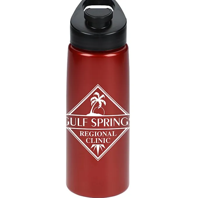 Flair Bottle with Flip Lid - 26 oz - Metallic