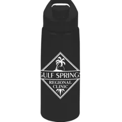 Flair Bottle with Flip Lid - 26 oz - Metallic