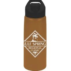 Flair Bottle with Flip Lid - 26 oz - Metallic