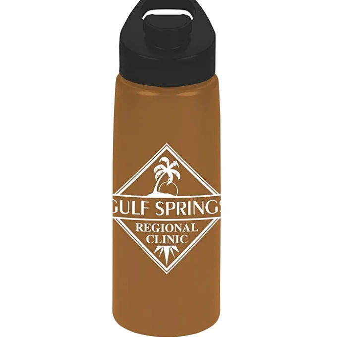 Flair Bottle with Flip Lid - 26 oz - Metallic