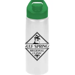 Flair Bottle with Flip Lid - 26 oz - Metallic
