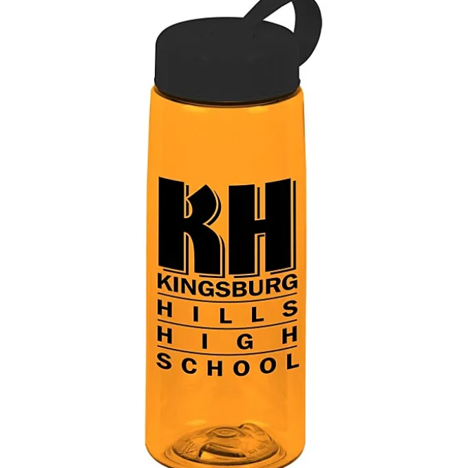 Flair Bottle with Tethered Lid - 26 oz