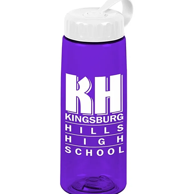 Flair Bottle with Tethered Lid - 26 oz