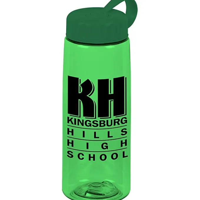Flair Bottle with Tethered Lid - 26 oz