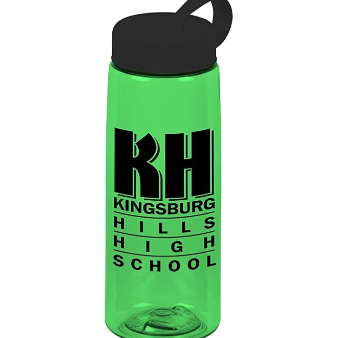 Flair Bottle with Tethered Lid - 26 oz