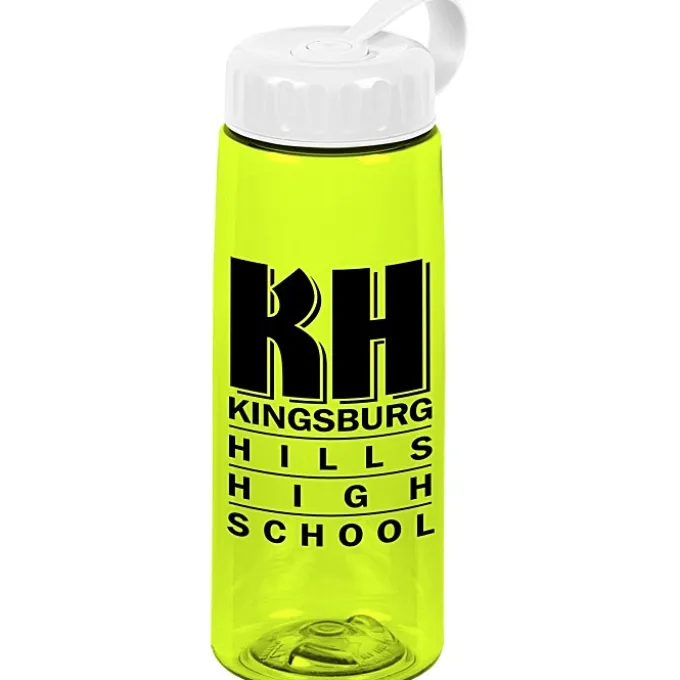 Flair Bottle with Tethered Lid - 26 oz