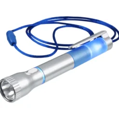 Flashlight with Pen and Lanyard - 24 hr