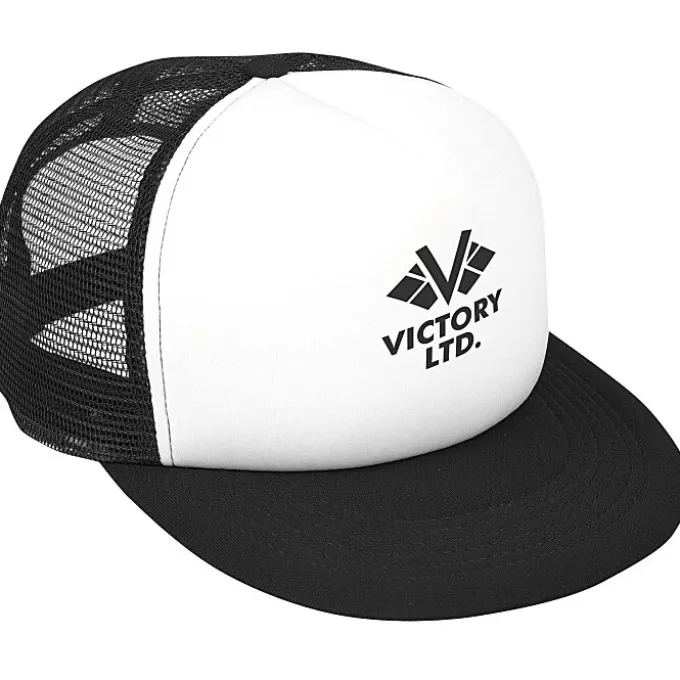 Flat Bill Foam Trucker Cap - 24 hr