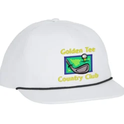 Flat Bill Poly Rope Cap