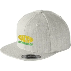 Flat Bill Snapback Cap