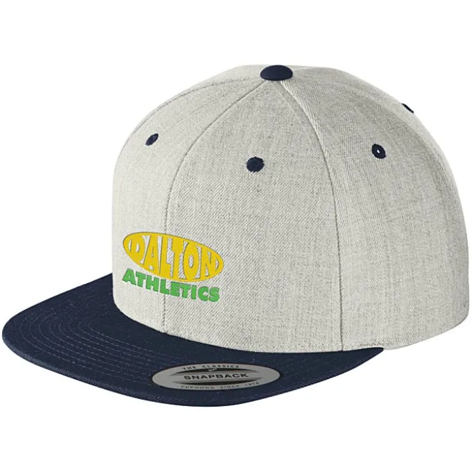 Flat Bill Snapback Cap - 24 hr