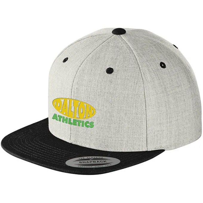 Flat Bill Snapback Cap - 24 hr
