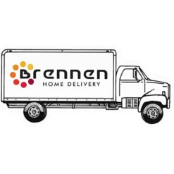 Flat Flexible Magnet - Delivery Truck
