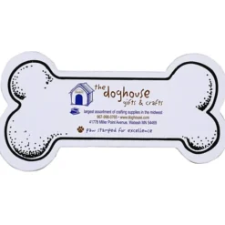 Flat Flexible Magnet - Dog Bone