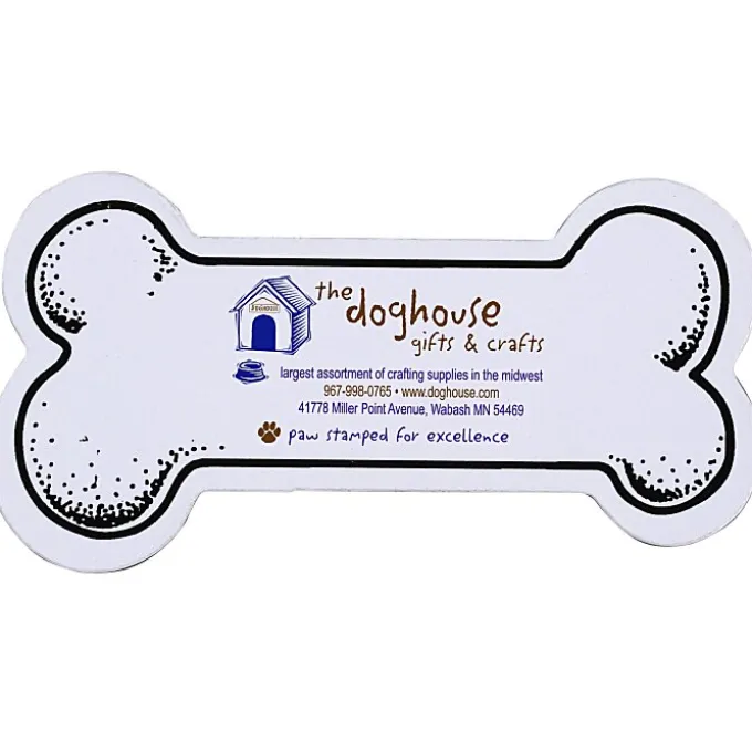 Flat Flexible Magnet - Dog Bone