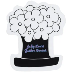Flat Flexible Magnet - Flower Pot