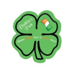 Flat Flexible Magnet - Four Leaf Clover