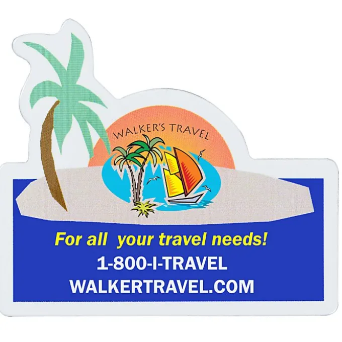 Flat Flexible Magnet - Island
