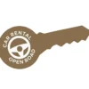 Flat Flexible Magnet - Key