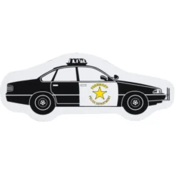 Flat Flexible Magnet - Police Car
