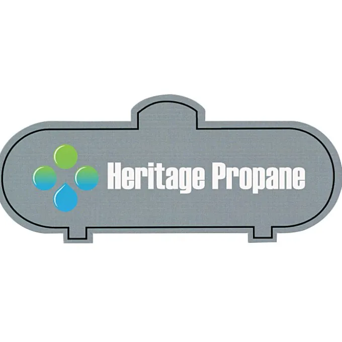Flat Flexible Magnet - Propane Tank
