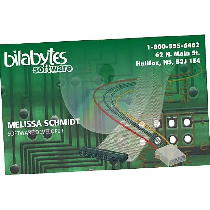 Flat Flexible Magnet - Rectangle 1 1/4 inches x 2 1/2 inches