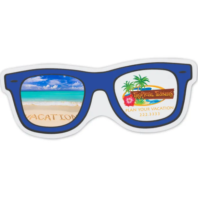 Flat Flexible Magnet - Risky Business Sunglasses