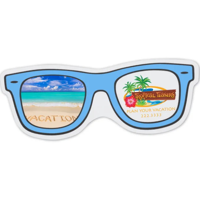 Flat Flexible Magnet - Risky Business Sunglasses