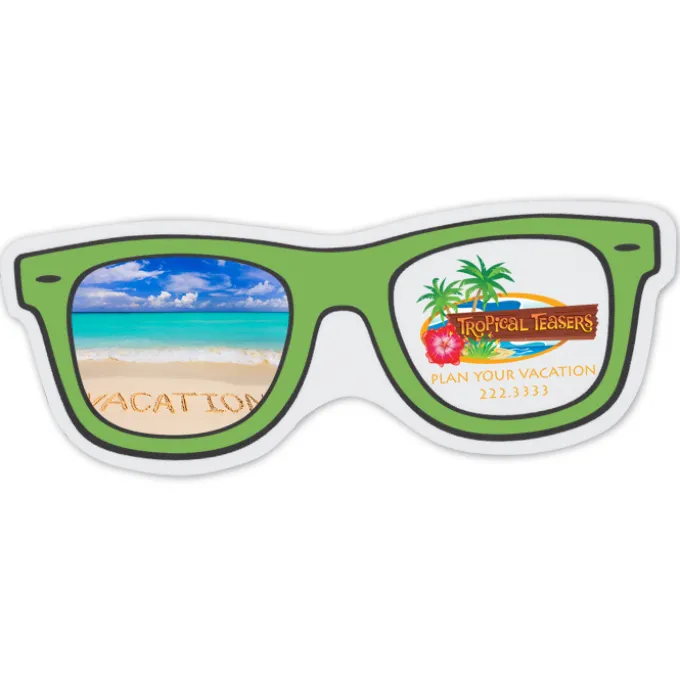 Flat Flexible Magnet - Risky Business Sunglasses
