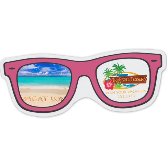 Flat Flexible Magnet - Risky Business Sunglasses