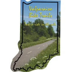 Flat Flexible Magnet - State - Indiana - 30 mil