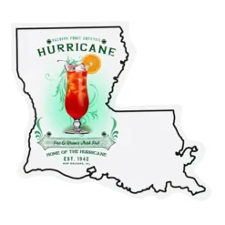 Flat Flexible Magnet - State - Louisiana - 30 mil