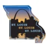 Flat Flexible Magnet - State - Missouri - 30 mill