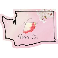 Flat Flexible Magnet - State - Washington - 30 mil