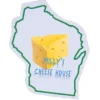 Flat Flexible Magnet - State - Wisconsin - 30 mil
