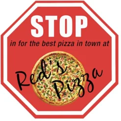 Flat Flexible Magnet - Stop Sign - Large