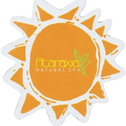 Flat Flexible Magnet - Sun