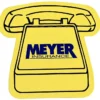 Flat Flexible Magnet - Telephone