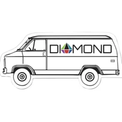 Flat Flexible Magnet - Van