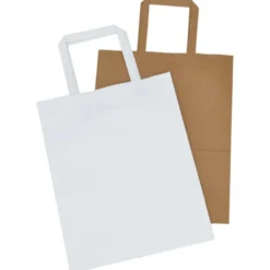 Flat Handle Full Color Paper Bag - 8-1/4 inches x 6 inches
