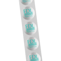 Flat Seal by the Roll - Circle - Pinked Edges - 1-7/16 inches
