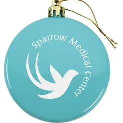 Flat Shatterproof Ornament - Opaque
